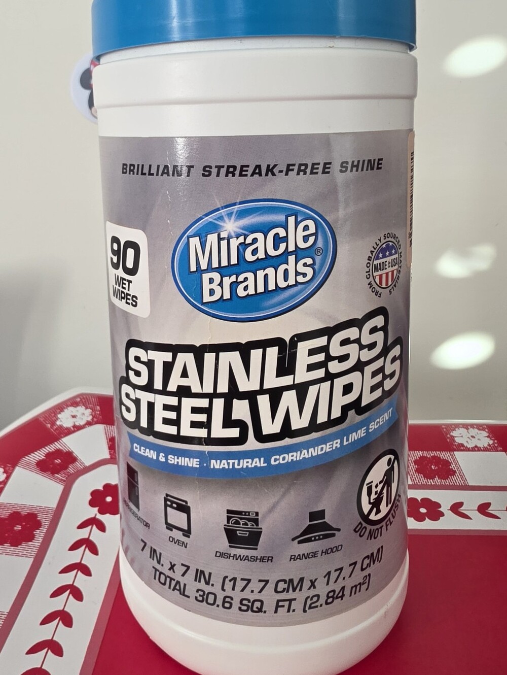 Stainless Steel Wipes (90 Ct)